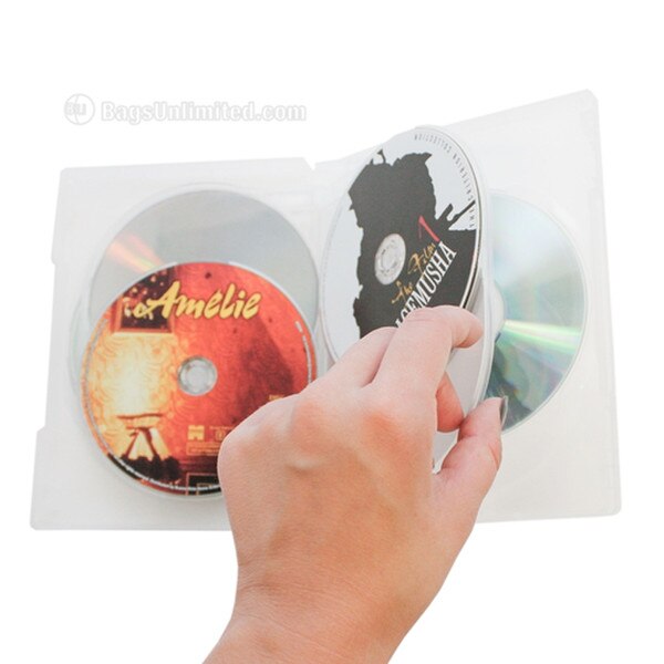 6 DVD Case - Clear Case and Trays.